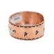 Certified Authentic Papillon Horse Navajo .925 Sterling Silver Handmade Native American Pure Copper Bracelet 92005-21
