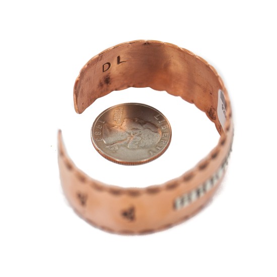 Certified Authentic Papillon Horse Navajo .925 Sterling Silver Handmade Native American Pure Copper Bracelet 92005-21