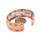 Certified Authentic Horse .925 Sterling Silver Handmade Navajo Native American Pure Copper Bracelet 92010