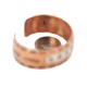 Certified Authentic Navajo Feather Arrow head .925 Sterling Silver Handmade Native American Pure Copper Bracelet 92012