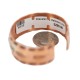 Certified Authentic Navajo Feather Arrow head .925 Sterling Silver Handmade Native American Pure Copper Bracelet 92012