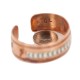Certified Authentic Navajo .925 Sterling Silver Handmade Horse Native American Pure Copper Bracelet 92008