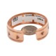 Certified Authentic Navajo .925 Sterling Silver Handmade Horse Native American Pure Copper Bracelet 92008