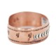 Certified Authentic Navajo .925 Sterling Silver Handmade Horse Native American Pure Copper Bracelet 92008