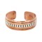 Certified Authentic Navajo .925 Sterling Silver Handmade Horse Native American Pure Copper Bracelet 92005-10