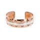 Certified Authentic Navajo Horse .925 Sterling Silver Handmade Native American Pure Copper Bracelet 92005-12