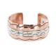 Navajo Sun .925 Sterling Silver Certified Authentic Handmade Native American Pure Copper Bracelet 92006-1 Navajo Sun .925 Sterling Silver Certified Authentic Handmade Native American Pure Copper Bracelet 92006-1