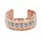 Wide Sun Horse Navajo .925 Sterling Silver Handmade Native American Pure Copper Bracelet 92006-7 Wide Sun Horse Navajo .925 Sterling Silver Handmade Native American Pure Copper Bracelet 92006-7