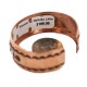 Certified Authentic Horse Maze Navajo Handmade .925 Sterling Silver Native American Pure Copper Bracelet  92018-1
