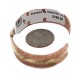 Certified Authentic Handmade Navajo Brass Native American Pure Copper Bracelet 92023-5 Certified Authentic Handmade Navajo Brass Native American Pure Copper Bracelet 92023-5