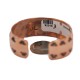 Handmade Certified Authentic Horse Navajo .925 Sterling Silver Native American Pure Copper Bracelet  92018-3
