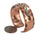Maze Navajo Handmade Certified Authentic .925 Sterling Silver Native American Pure Copper Bracelet  92018-9
