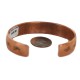 Handmade Certified Authentic Bear paw Navajo .925 Sterling Silver and Pure Copper Native American Bracelet  92020-2