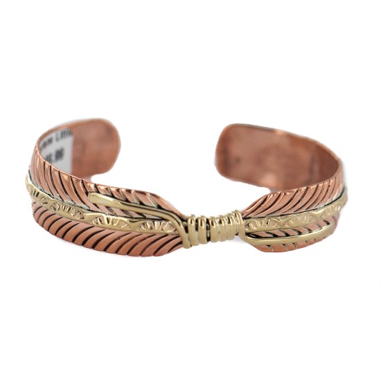 Certified Authentic Handmade Navajo Brass Native American Pure Copper Bracelet 92023-4 Certified Authentic Handmade Navajo Brass Native American Pure Copper Bracelet 92023-4
