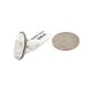 .925 Sterling Silver Navajo Certified Authentic Handmade White Howlite Native American Ring Size 5 1/2 96009-1