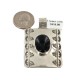 Certified Authentic Bear Paw Handmade Navajo Natural Black Onyx Native American Nickel Pendant 94006-1 Certified Authentic Bear Paw Handmade Navajo Natural Black Onyx Native American Nickel Pendant 94006-1
