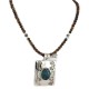 Certified Authentic .925 Sterling Silver and Nickel Handmade Navajo Natural Turquoise Tigers Eye Native American Necklace 94005-6-95001-1 Certified Authentic .925 Sterling Silver and Nickel Handmade Navajo Natural Turquoise Tigers Eye Native American Necklace 94005-6-95001-1