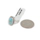 .925 Sterling Silver Navajo Certified Authentic Handmade Natural Turquoise Native American Ring Size 7 1/2 96002-3