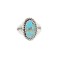 .925 Sterling Silver Navajo Handmade Natural Turquoise Ring Size 6 96002-7 .925 Sterling Silver Navajo Handmade Natural Turquoise Ring Size 6 96002-7