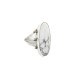 .925 Sterling Silver Navajo Certified Authentic Handmade White Howlite Native American Ring size 5 1/2 96010