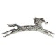 Horse Certified Authentic Rain Cloud Navajo .925 Sterling Silver Native American Pin 94013-3
