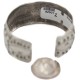 Certified Authentic Handmade Navajo Natural Turquoise Native American Nickel Bracelet 92001-2 Certified Authentic Handmade Navajo Natural Turquoise Native American Nickel Bracelet 92001-2
