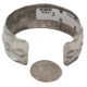 Certified Authentic Handmade Navajo Natural Turquoise Native American Nickel Bracelet 92001-3