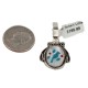 Bird .925 Sterling Silver Certified Authentic Navajo Inlaid Coral Natural Mother of Pearl Turquoise Native American Pendant 94002 Bird .925 Sterling Silver Certified Authentic Navajo Inlaid Coral Natural Mother of Pearl Turquoise Native American Pendant 94002