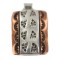 Bear Paw Handmade Certified Authentic Navajo Pure .925 Sterling Silver Native American Copper Pendant 94003-3