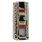 Navajo Handmade .925 Sterling Silver Inlaid Natural Turquoise Mother of Pearl Spiny Oyster Black Onyx Native American Nickel Money Clip 91001-10 Navajo Handmade .925 Sterling Silver Inlaid Natural Turquoise Mother of Pearl Spiny Oyster Black Onyx Native American Nickel Money Clip 91001-10