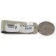 Sun Navajo .925 Sterling Silver Handmade Certified Authentic Native American Nickel Money Clip 91002-3