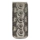 Swirls .925 Sterling Silver Navajo Handmade Certified Authentic Native American Nickel Money Clip 91002-1