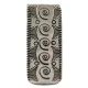Swirls .925 Sterling Silver Navajo Handmade Native American Nickel Money Clip 91002-1 Swirls .925 Sterling Silver Navajo Handmade Native American Nickel Money Clip 91002-1