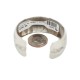Certified Authentic Handmade Navajo Natural Turquoise Native American Nickel Bracelet 13092-2
