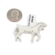 Certified Authentic Horse Allison Manuelit Navajo .925 Sterling Silver Native American Pin 94013-4