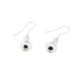 Certified Authentic Navajo .925 Sterling Silver Natural Black Onyx Dangle Native American Earrings 27226-6 Certified Authentic Navajo .925 Sterling Silver Natural Black Onyx Dangle Native American Earrings 27226-6