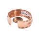 Handmade Certified Authentic Feather Maze Navajo .925 Sterling Silver and Pure Copper Native American Bracelet 13097-5