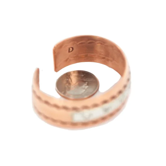 Handmade Navajo Horse Bracelet .925 Sterling Silver and Pure Copper 13097-6 Handmade Navajo Horse Bracelet .925 Sterling Silver and Pure Copper 13097-6