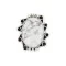 .925 Sterling Silver Navajo Handmade White Howlite Native American Ring size 8 3/4 18198-2 .925 Sterling Silver Navajo Handmade White Howlite Native American Ring size 8 3/4 18198-2