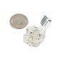 .925 Sterling Silver Navajo Certified Authentic Handmade White Howlite Native American Ring size 8 3/4 18198-2
