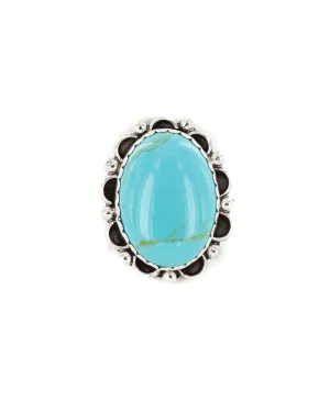 .925 Sterling Silver Navajo Handmade Natural Turquoise Native American Ring size 8 1/2 18198-1 .925 Sterling Silver Navajo Handmade Natural Turquoise Native American Ring size 8 1/2 18198-1