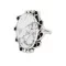 .925 Sterling Silver Navajo Handmade White Howlite Native American Ring size 8 3/4 18198-2 .925 Sterling Silver Navajo Handmade White Howlite Native American Ring size 8 3/4 18198-2