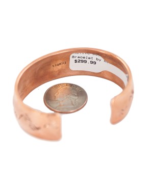 Certified Authentic Bear paw Navajo .925 Sterling Silver Handmade Native American Pure Copper Bracelet 13098-3 Certified Authentic Bear paw Navajo .925 Sterling Silver Handmade Native American Pure Copper Bracelet 13098-3