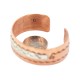 Certified Authentic Maze Navajo .925 Sterling Silver Handmade Native American Pure Copper Bracelet 92005-300 Certified Authentic Maze Navajo .925 Sterling Silver Handmade Native American Pure Copper Bracelet 92005-300