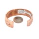 Certified Authentic Bear paw Navajo .925 Sterling Silver Handmade Native American Pure Copper Bracelet 13098-4 Certified Authentic Bear paw Navajo .925 Sterling Silver Handmade Native American Pure Copper Bracelet 13098-4