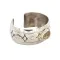 Handmade Navajo Natural Turquoise Native American Nickel Bracelet 13082-4 Handmade Navajo Natural Turquoise Native American Nickel Bracelet 13082-4