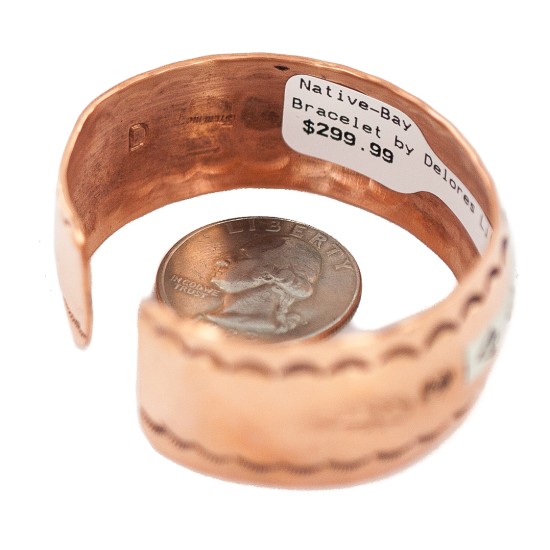 Certified Authentic Navajo .925 Sterling Silver Handmade Arrow head Feather Maze Native American Pure Copper Bracelet 13097-16 Certified Authentic Navajo .925 Sterling Silver Handmade Arrow head Feather Maze Native American Pure Copper Bracelet 13097-16