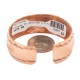 Certified Authentic Navajo .925 Sterling Silver Handmade Arrow head Feather Maze Native American Pure Copper Bracelet 13097-16 Certified Authentic Navajo .925 Sterling Silver Handmade Arrow head Feather Maze Native American Pure Copper Bracelet 13097-16