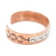 Certified Authentic Navajo Bear paw .925 Sterling Silver Handmade Native American Pure Copper Bracelet  131003