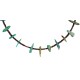 Certified Authentic Navajo .925 Sterling Silver Natural Turquoise Native American Necklace 18192